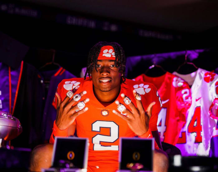 Hampton during a visit to Clemson in early June.